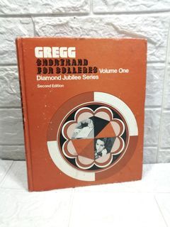 1973 GREGG SHORTHAND FOR COLLEGES Hardbound Book Diamond Jubilee Series Volume One Second Edition