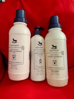 Applecrumby 3 for bottle cleanser and laundry detergent