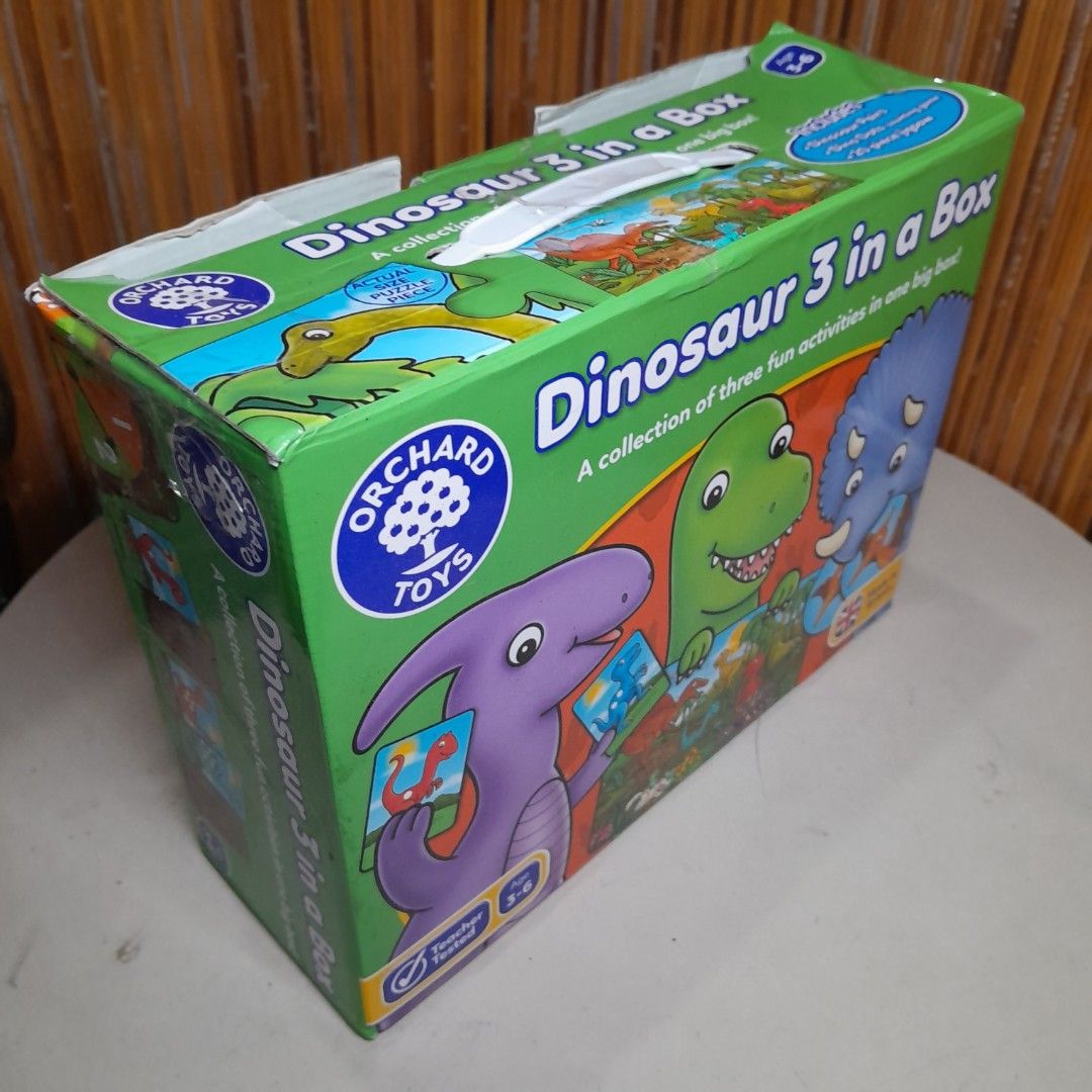 3-in-1 Box Game (Category: Board Games & Puzzles) located in Malolos. Submitted by jestrelita (Listing ID 1268313558, Image 3). Description: 3-in-1 Box Game P180 only - enjoy 3 games in one box - educational toy - cards are all complete - 1 pc missing in the puzzle - wheel hands missing - good condition 🇯🇵🏯👘👺🗾🍱🎎🍜🍙.