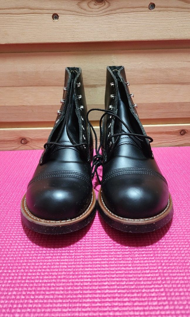 8080 Rare Discontinued Model Red Wing RedWing Iron Ranger 8080 Black Chrome Japan Exclusive Size US 9.5 D