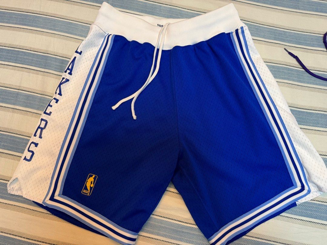 99 new Mitchell Ness Lakers Authentic classics shorts size 40 M Carousell