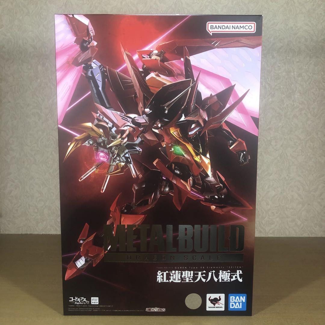 日版限定METAL BUILD CODE GEASS LANCELOT 紅蓮聖天八極式GUREN TYPE