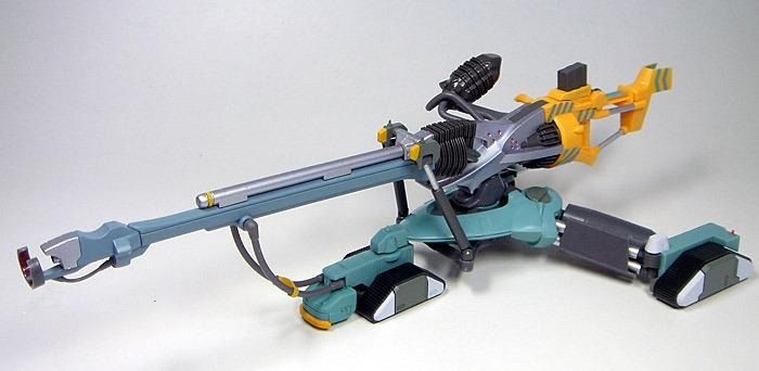 全新日版 魂SPEC LIMITED EVA 初號機用 與 零號機 屋島作戰裝備 陽電子炮 POSITRON RIFLE 新世紀福音戰士 ...
