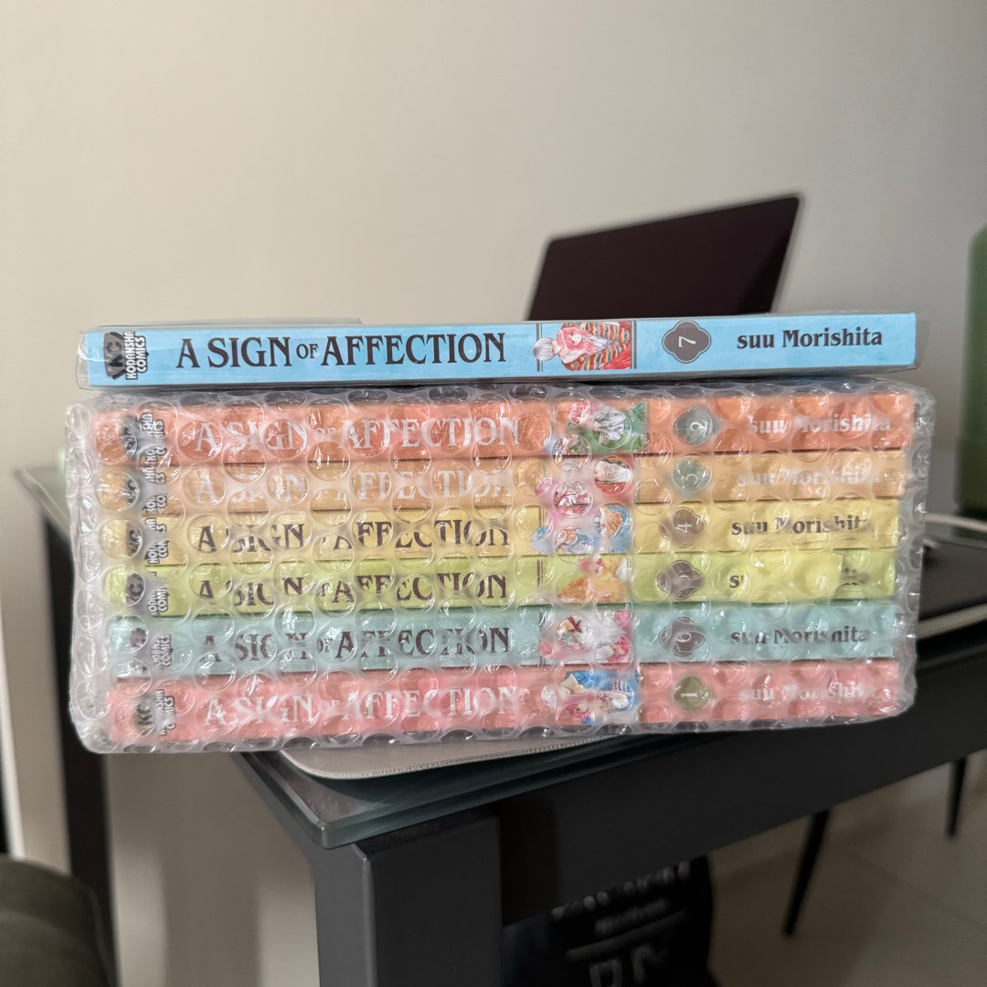 A Sign Of Affection Manga Box Set A Sign of Affection Manga Vol. 1-6 (sealed) + Vol. 7 (SET ONLY