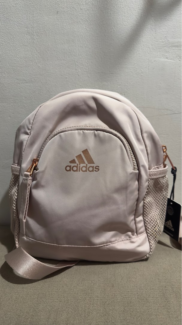 Adidas Mini BackPack (rose gold), Women's Fashion, Bags & Wallets
