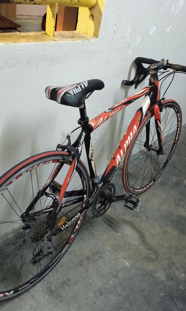Volcano alpha road bike deals