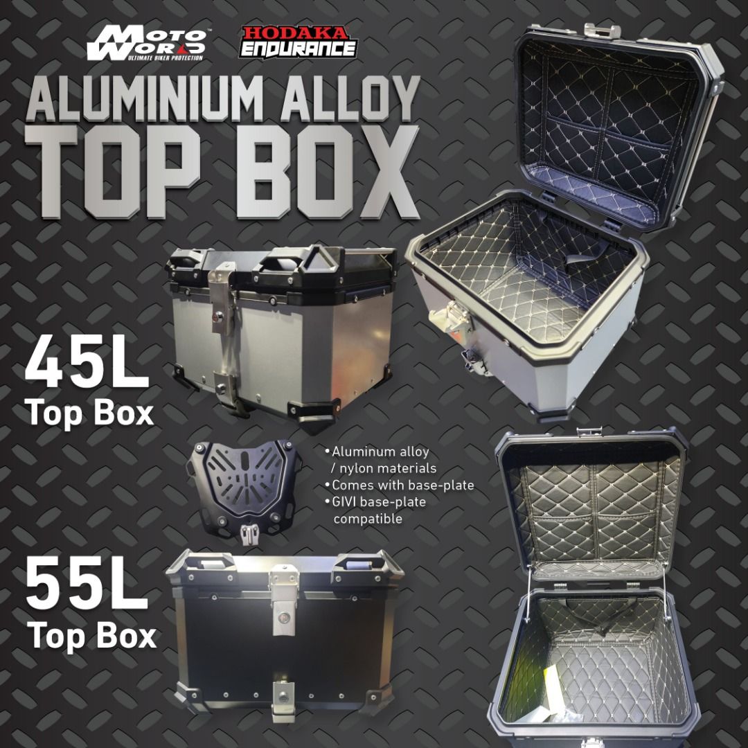 Top case alu Kappa K-Mission - Top case aluminium - Top case - Top