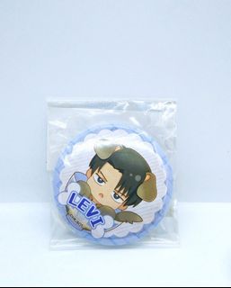 Anime Attack on Titan Can Badge Levi Authentic