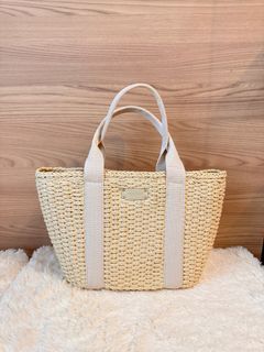 Anteprima Misto Raffia Beach Straw Tote Bag