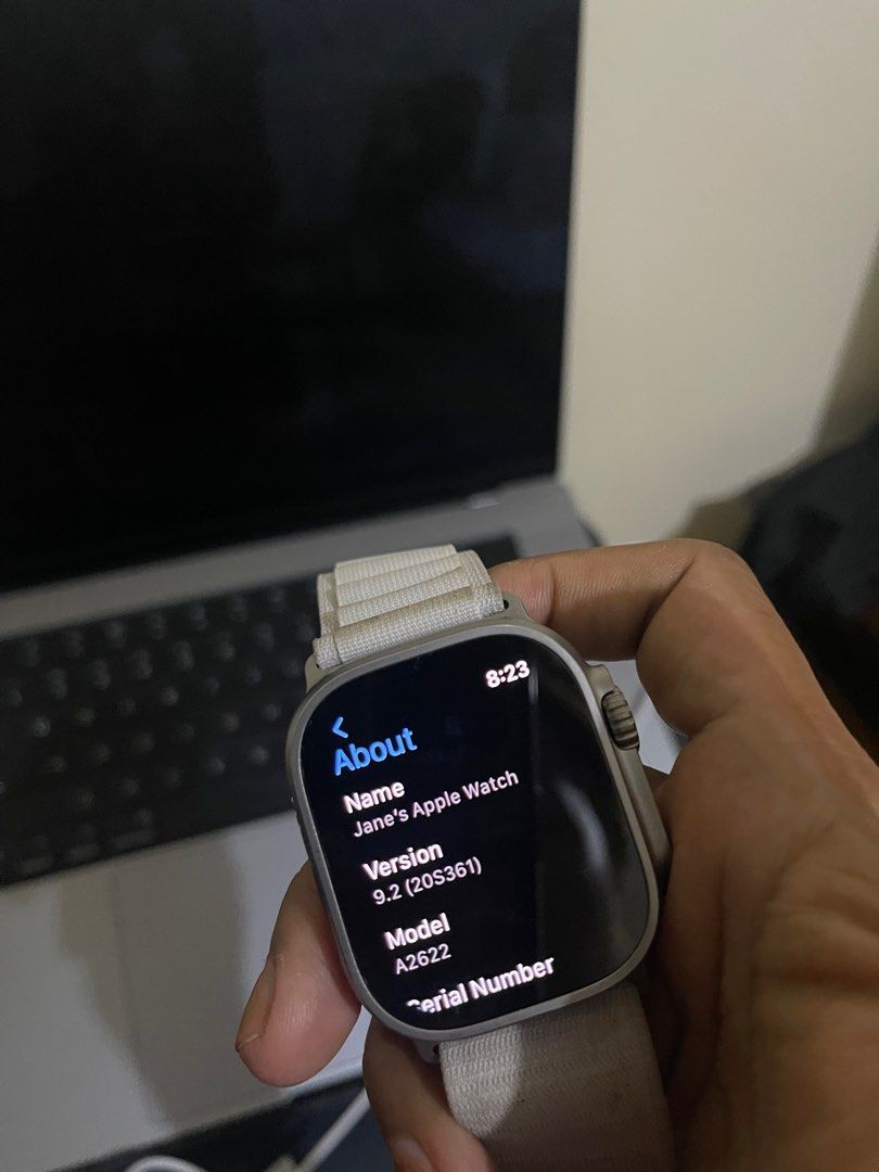 Apple Watch Ultra 49 MM Titanium and Ceramic Case Sapphire Crystal GPS