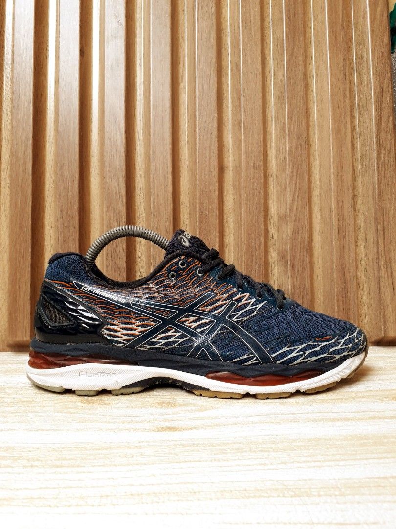 Asics gel nimbus store 18 mens brown