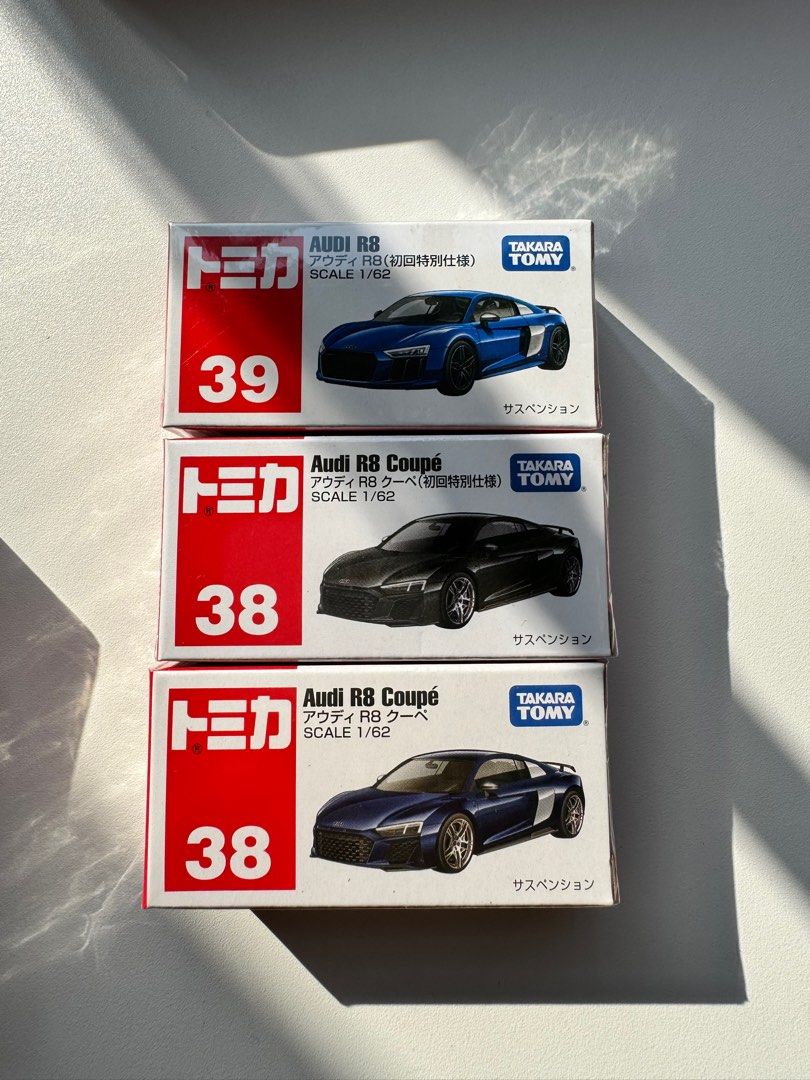 Audi R8 tomica assorted Hobbies Toys Toys Games on Carousell
