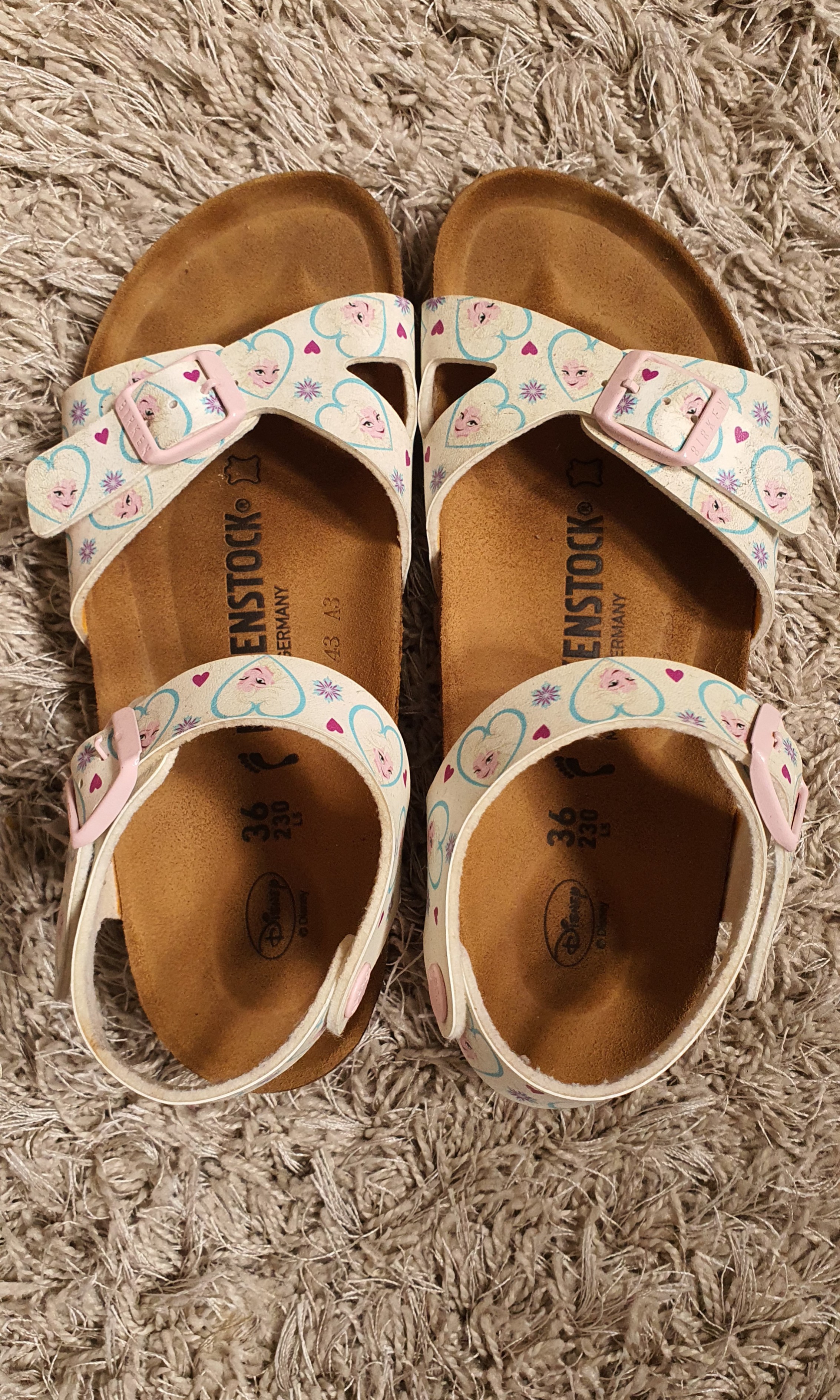 Authentic Birkenstock Frozen