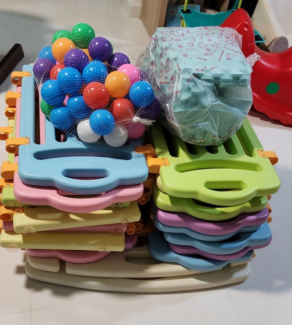 Baby play yard bundle Babies Kids Infant Playtime on Carousell