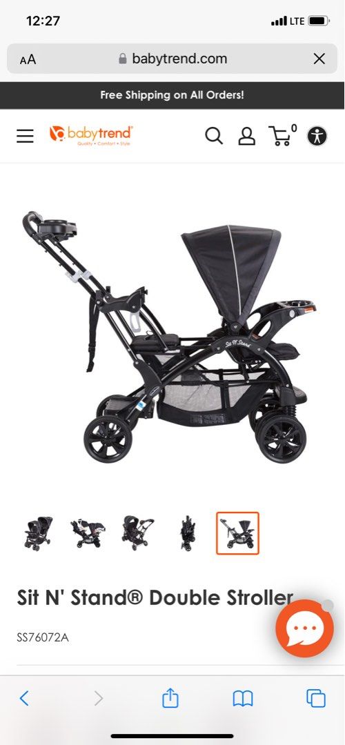 Stand Double Stroller Baby Trend Sit N Stand Accessories Joovy Sit