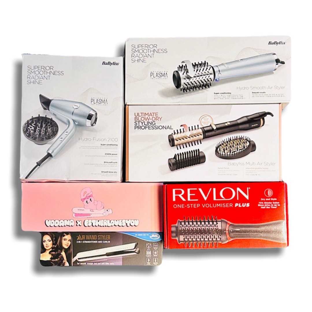 Babyliss Revlon Vodana JML Air Styler Hot Brush, Beauty & Personal Care