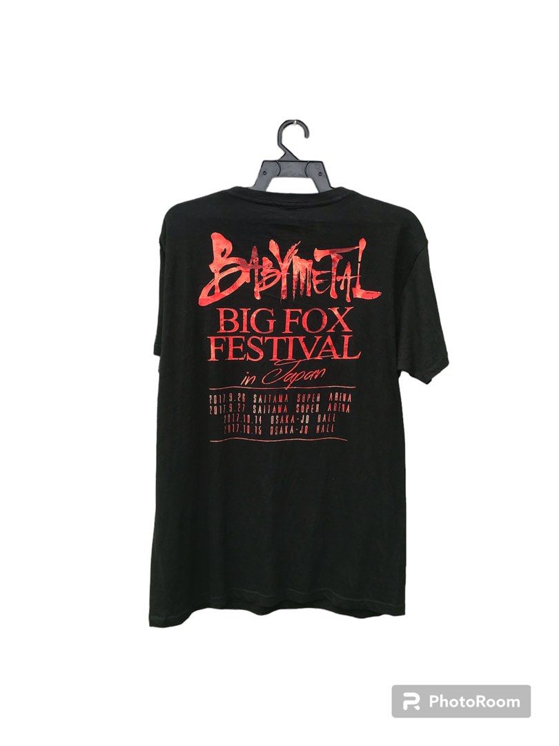 Baju band baby Metal tour 2017