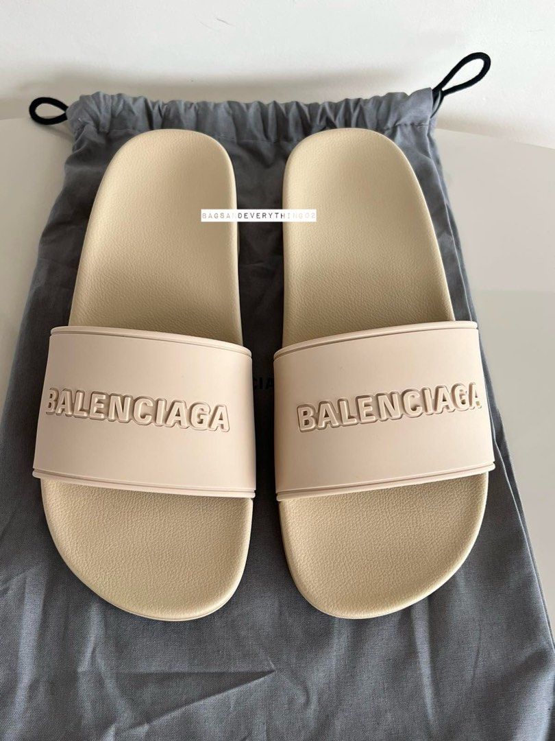 Balenciaga Slides Women s Fashion Footwear Flats Sandals on