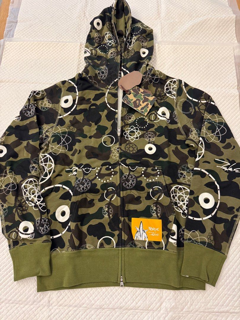 Bape x futura store hoodie