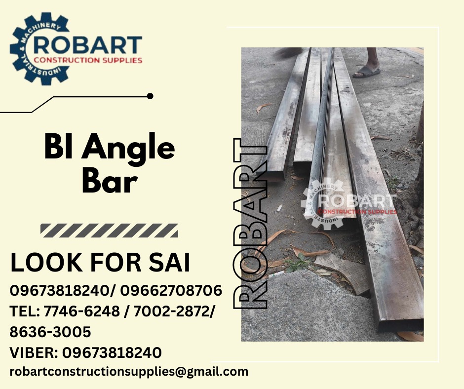 BI Angle Bar, Commercial & Industrial, Construction Tools & Equipment ...