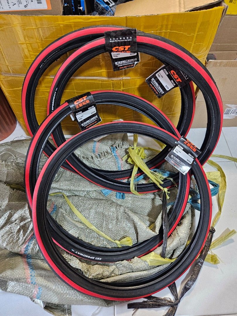 Bicycle tires 20 1.35 37 406 Foldable Tire CST SPEEDWAY DUAL CST PREMIUM NYLON inner tube 8 pc AV Schrader valve presta valve bike accessories bicycle accessories Foldable accessories New Latest Sport...