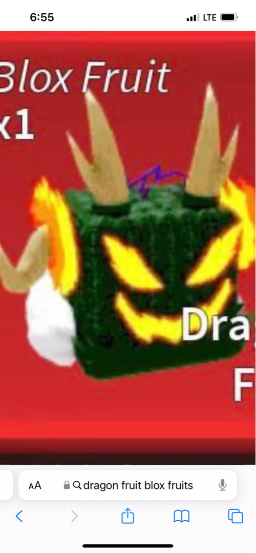 Blox fruit dragon fruit, Video Gaming, Gaming Accessories, InGame