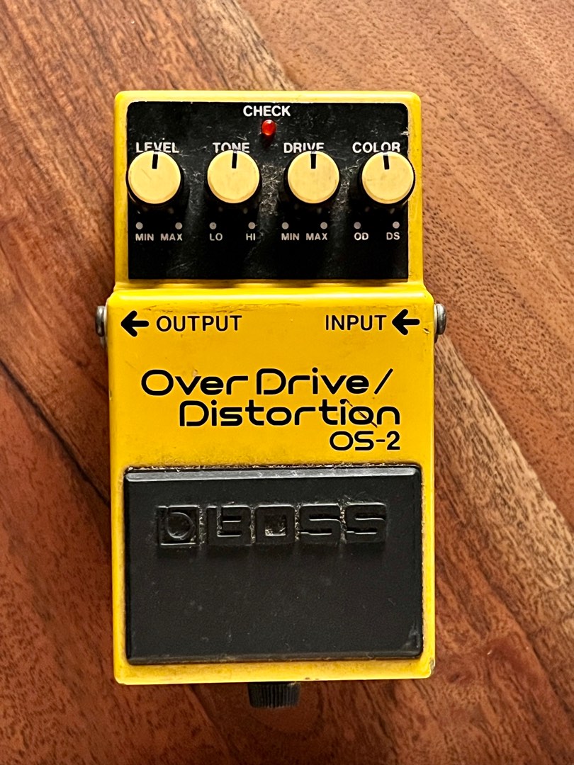 Boss OS2 Overdrive Distortion guitar pedal., Hobbies & Toys, Music