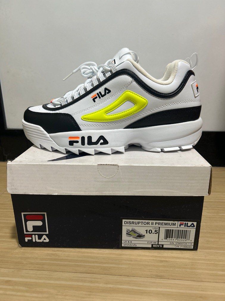 Brand New Fila Disruptor 2 Premium Men s Size US10.5