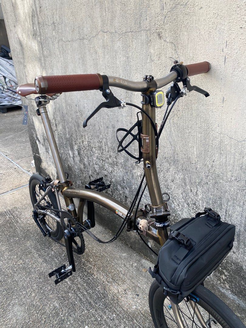Raw lacquer hotsell titanium brompton