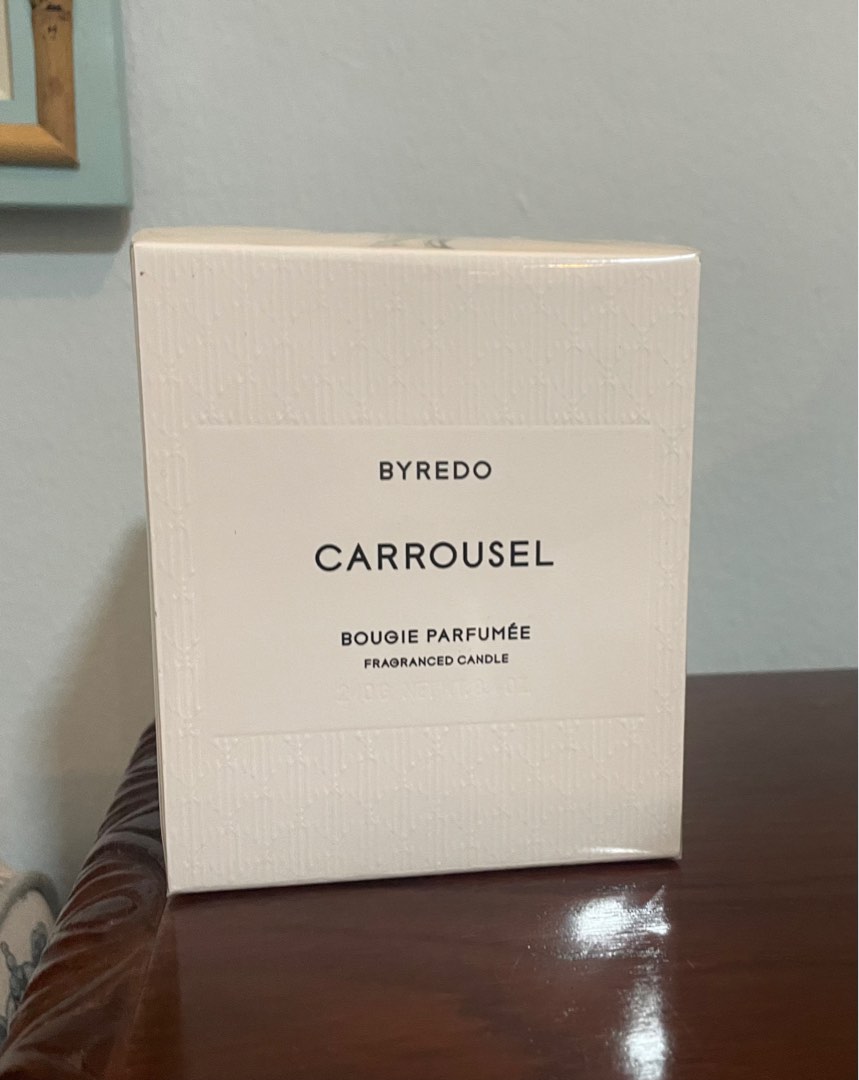Byredo Carrousel Candle. 240g. Brand new., Furniture & Home Living ...