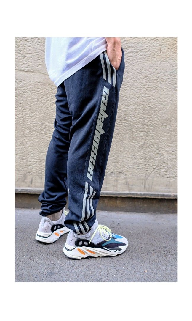 Calabasas track pants navy cheap