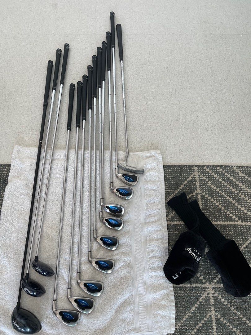 Callaway steelhead x16 full set golf clubs + bag, Sports Equipment