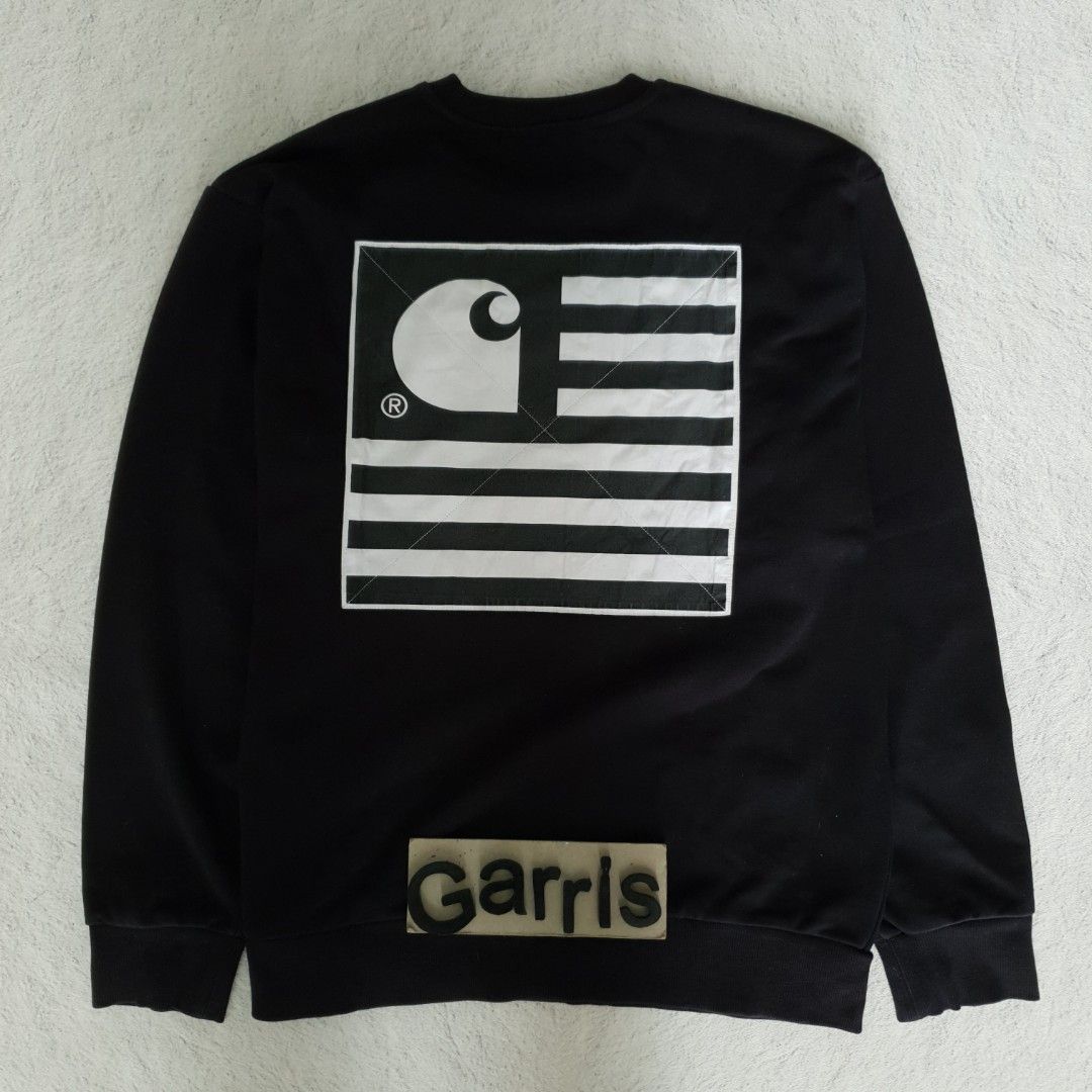 CARHARTT WIP STATE PATCH SWEAT BLACK