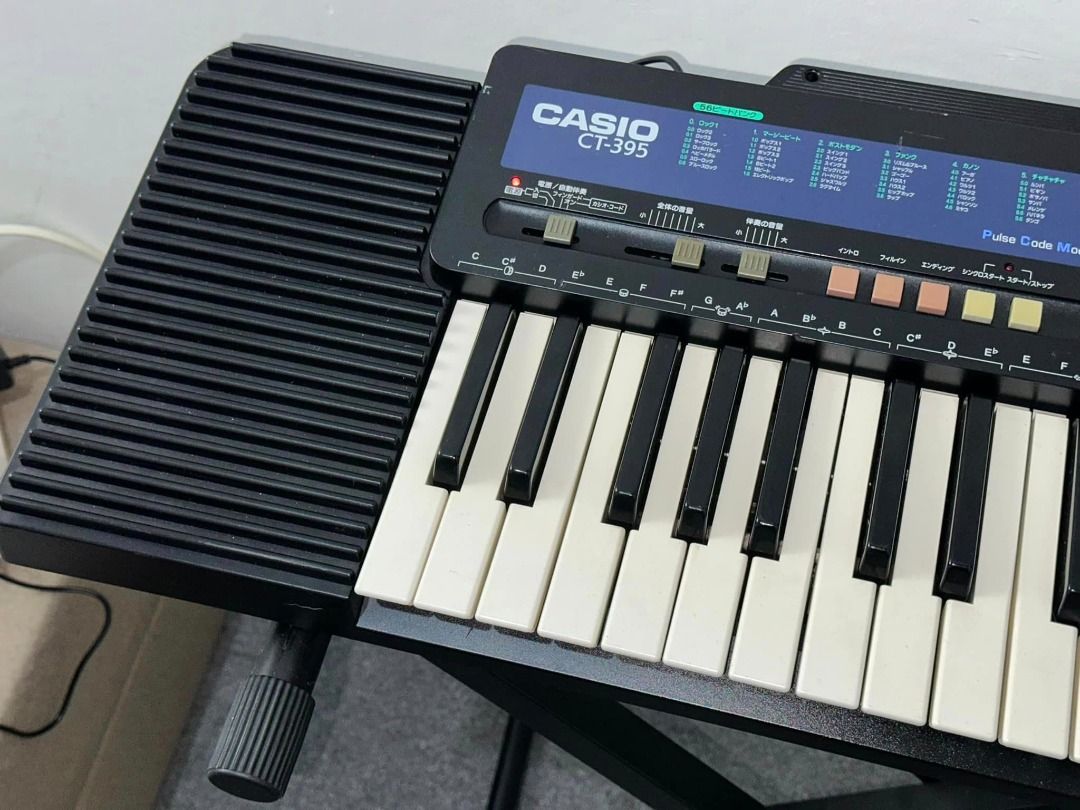 Casio CT 395 49 key ToneBank Portable Piano Keyboard