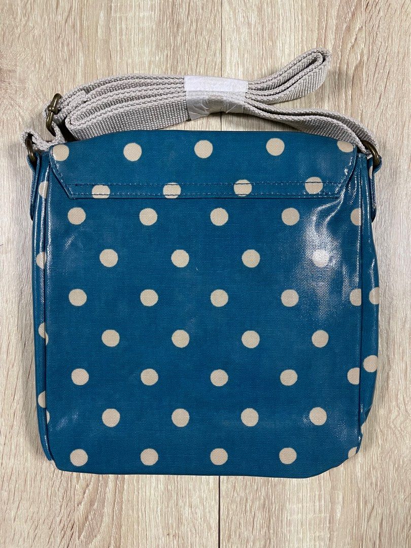 Cath kidston navy spot bag sale