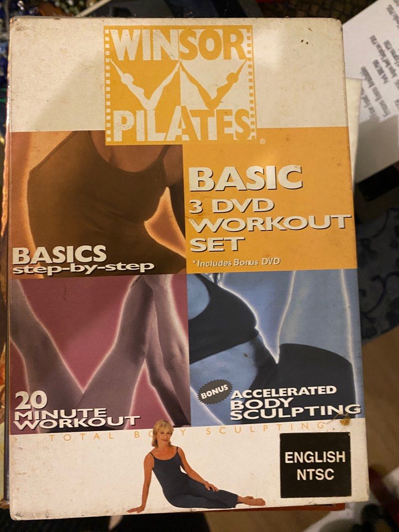 Winsor Pilates Basic 3 DVD Set