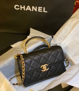 1,000+ affordable chanel black bag For Sale