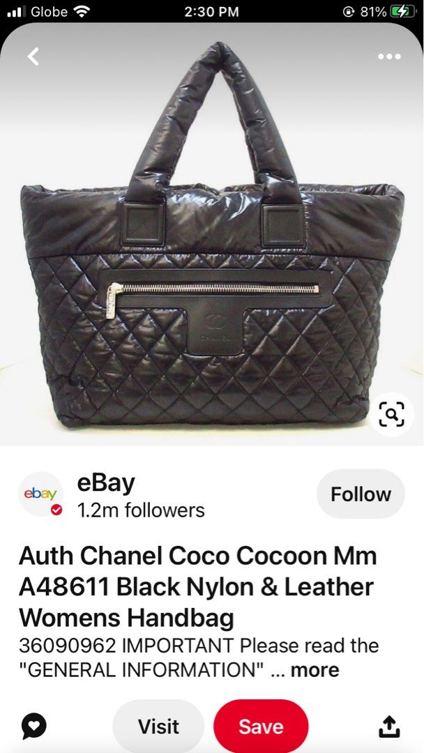 Chanel Coco cocoon, Luxury, Bags & Wallets on Carousell