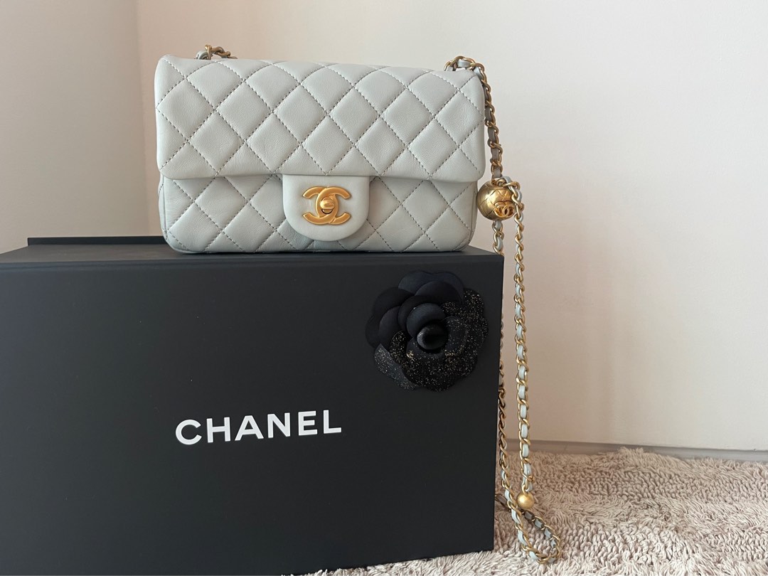 Chanel Pearl Crush Mini Rectangular (Receipt price), Luxury, Bags & Wallets  on Carousell