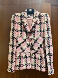 Chanel Pastel Tweed Jacket – hk-vintage