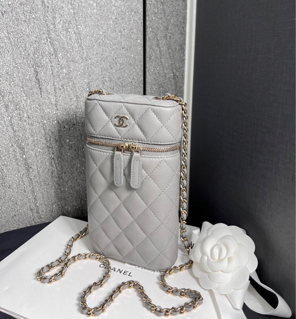 Chanel vanity phone holder sales