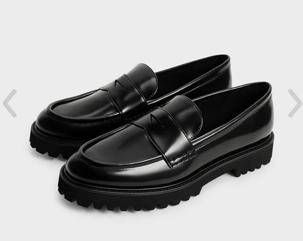 Charles and keith best sale loafers