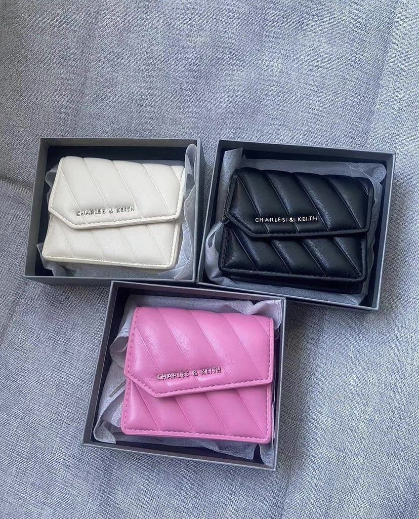 Charles Keith Sling Wallet Women s Fashion Bags Wallets Wallets Card holders on Carousell