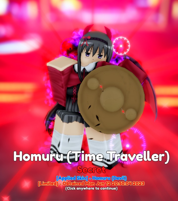 SOLD - Roblox - Selling Shiny Homuru for 300 USD - Anime