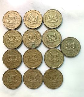 Cheapest 1994 Singapore $1 Periwinkle Coin