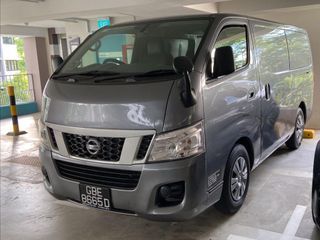 Cheapest rent for Nissan NV350  5 doors manual
