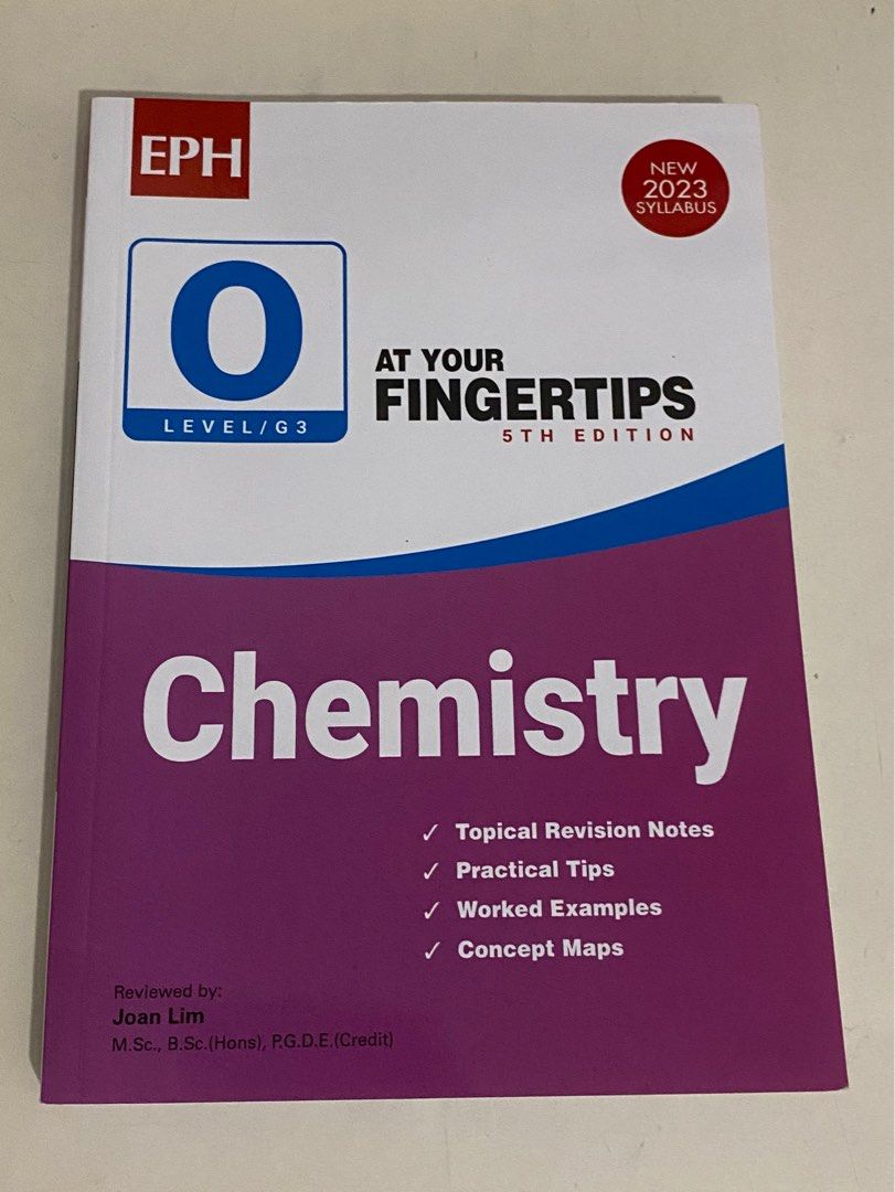 Chemistry Notes O Level At Your Fingertips 5th Edition New 2023 Syllabus, Hobbies & Toys