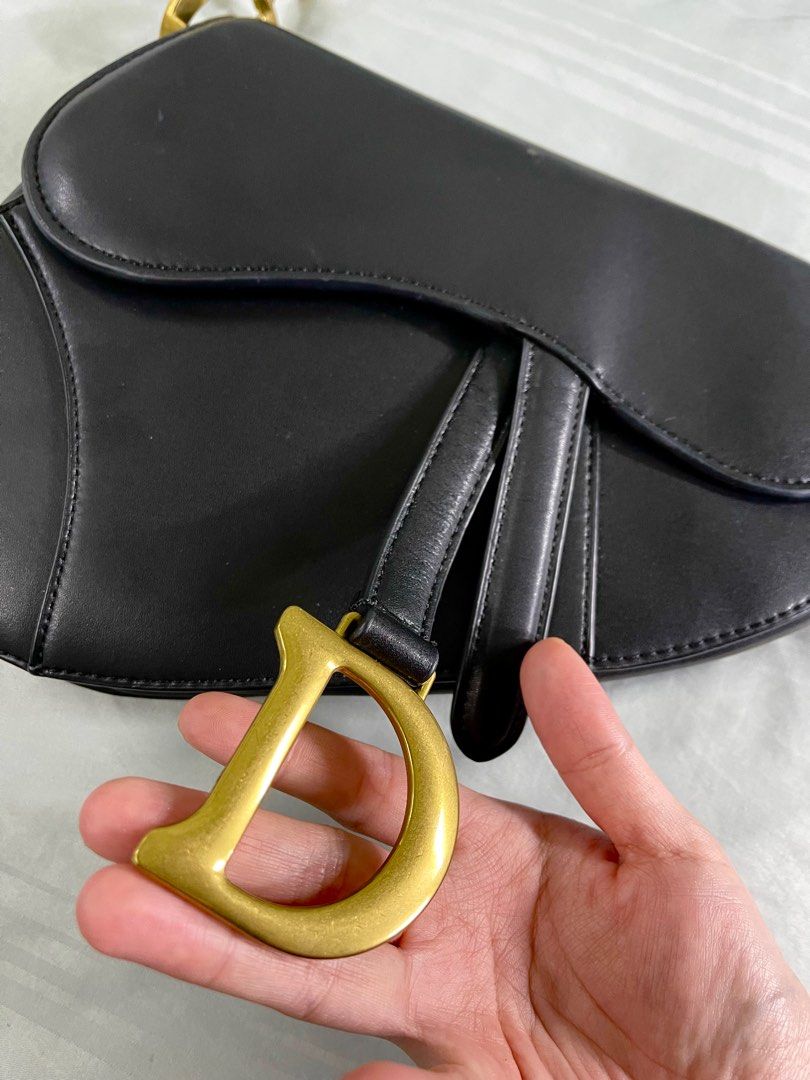 Dior discount saddle leather