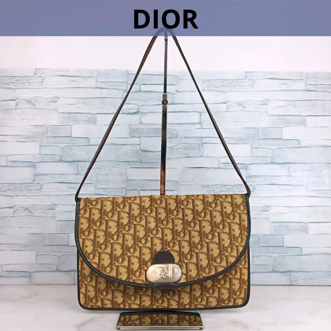 Christian Dior Trotter Shoulder Bag Vintage, Luxury, Bags & Wallets on