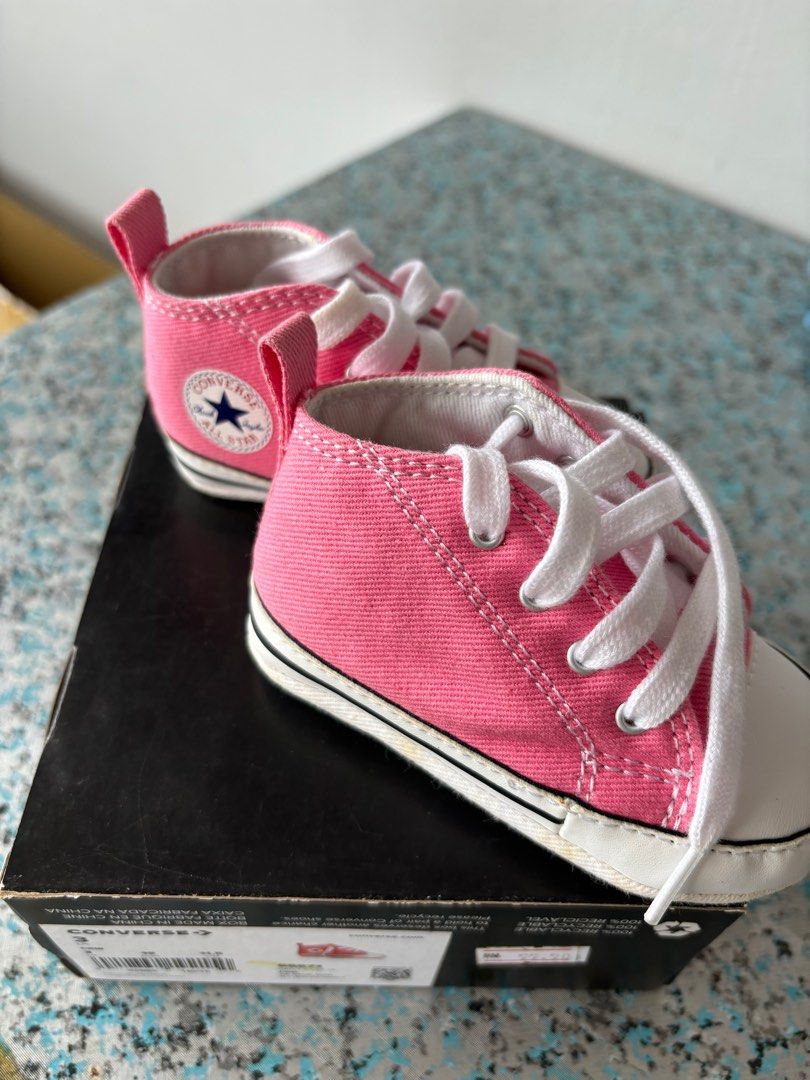 Converse Baby Sneakers Pink Babies Kids Babies Kids Fashion